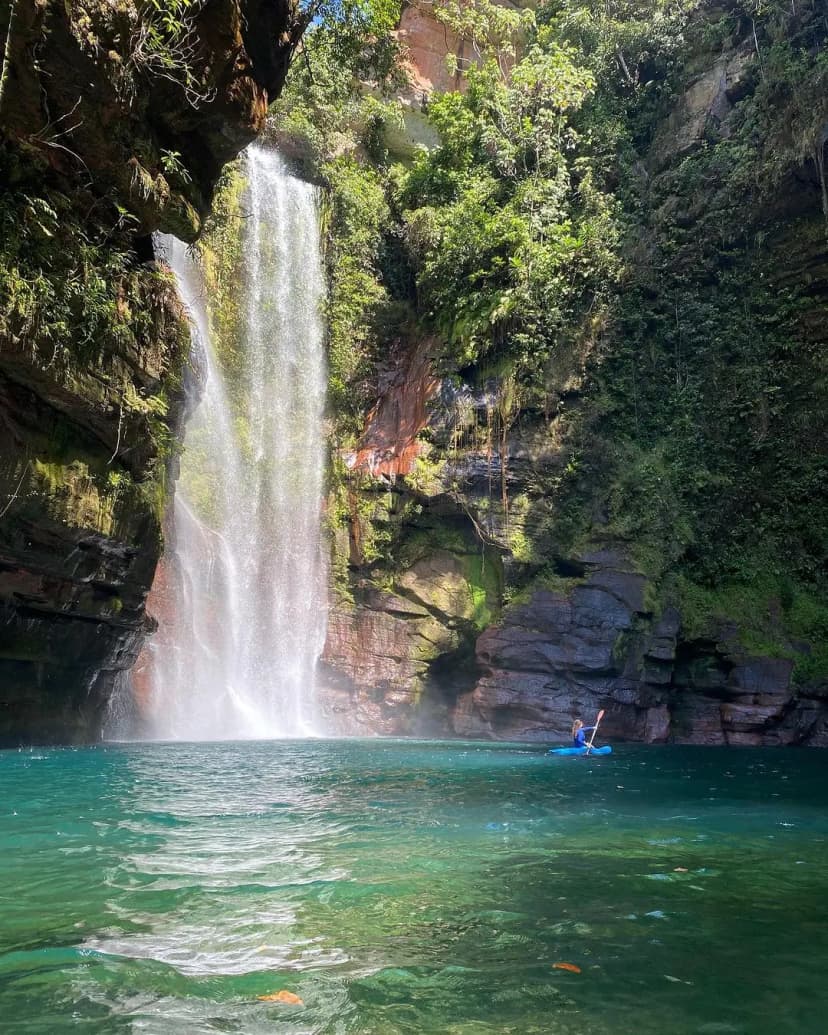 Cachoeira Azul em Barra do Garças